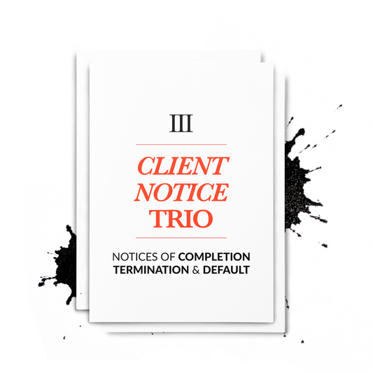 Client Notice Trio