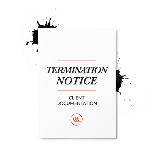 Notice of Termination